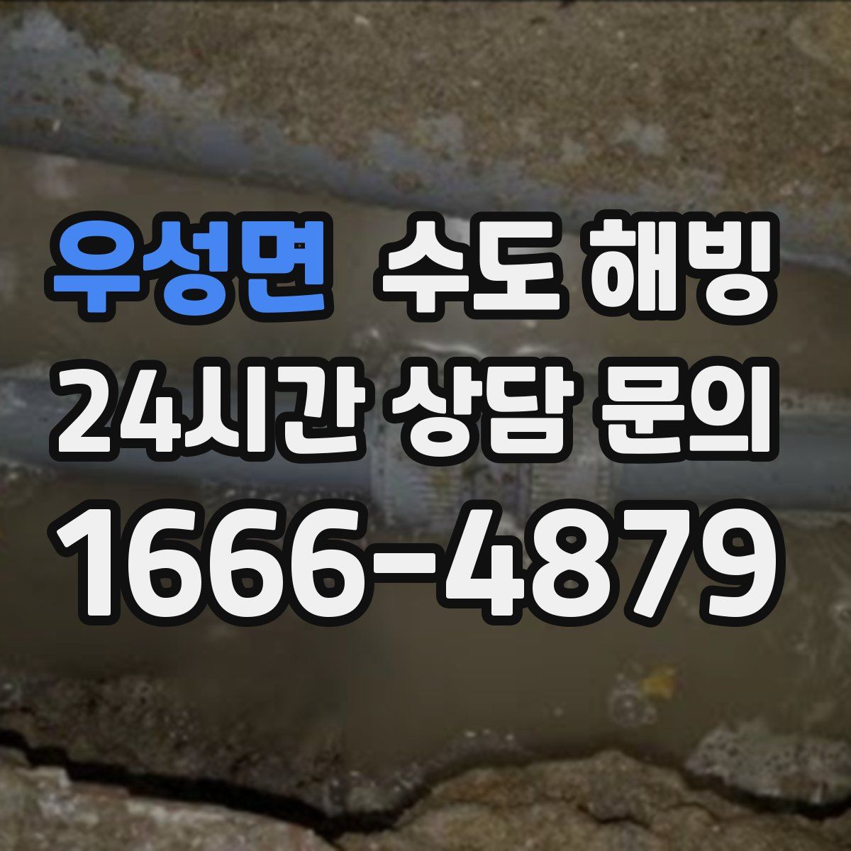 우성면 수도 해빙