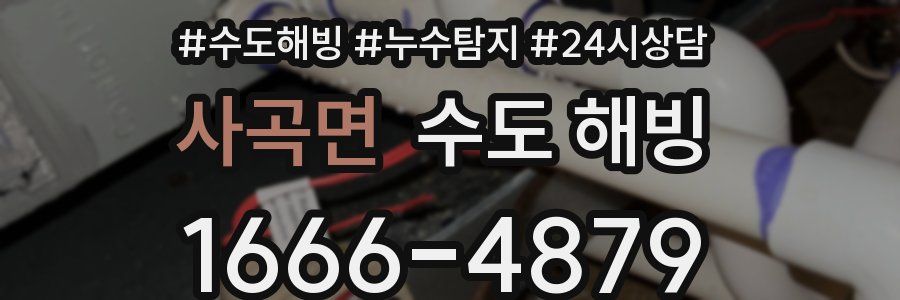 사곡면 수도 해빙