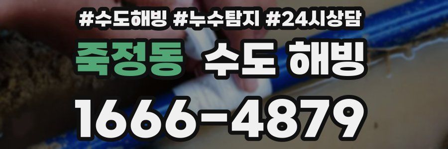 죽정동 수도 해빙