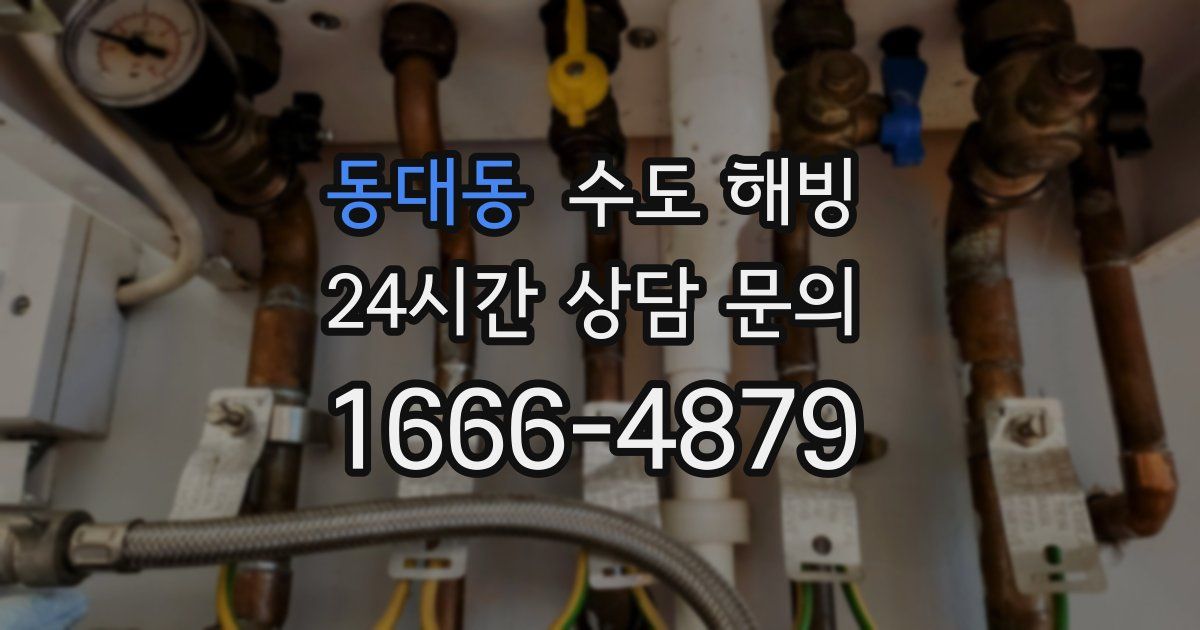 동대동 수도 해빙