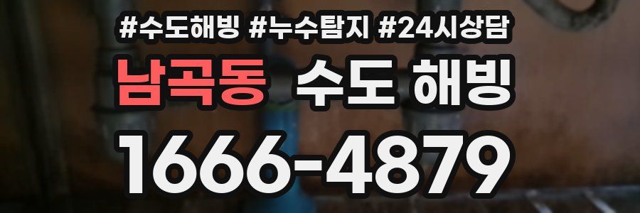 남곡동 수도 해빙