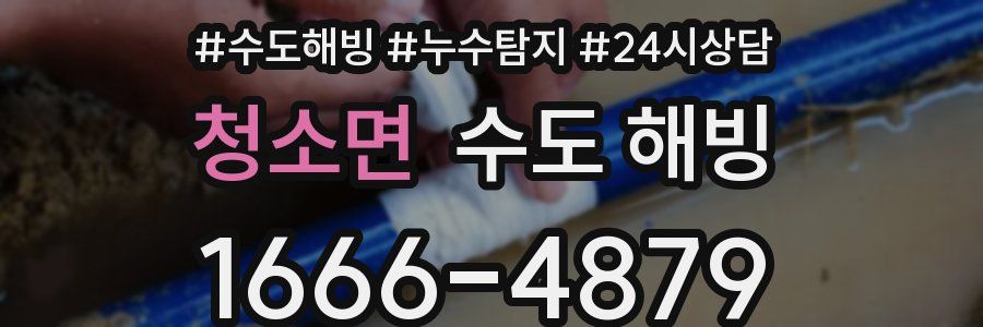 청소면 수도 해빙