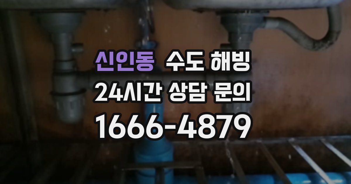 신인동 수도 해빙