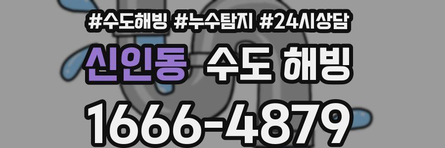 신인동 수도 해빙
