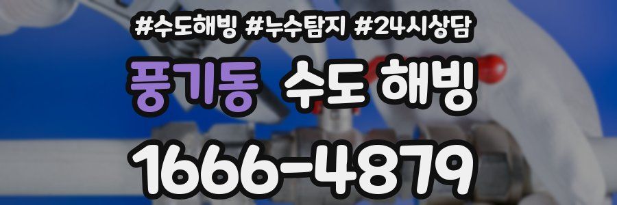 풍기동 수도 해빙