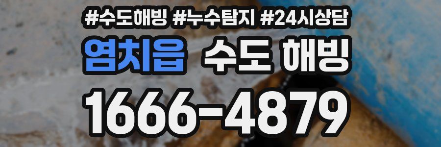 염치읍 수도 해빙