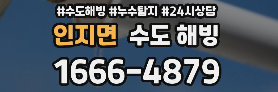 인지면 수도 해빙