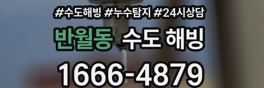 반월동 수도 해빙