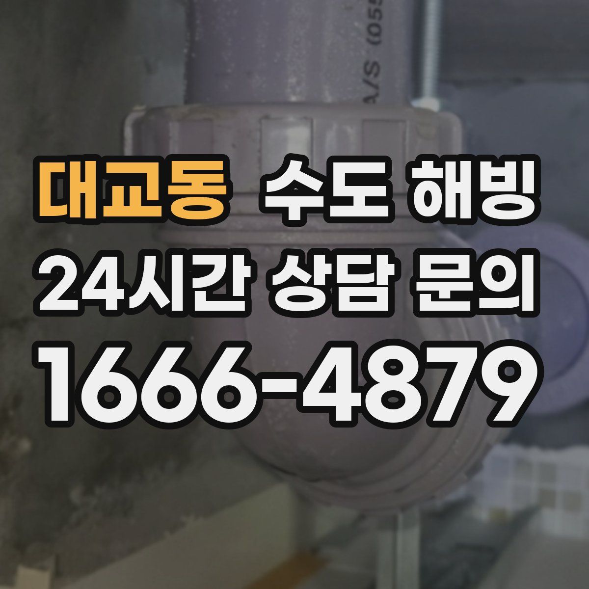 대교동 수도 해빙