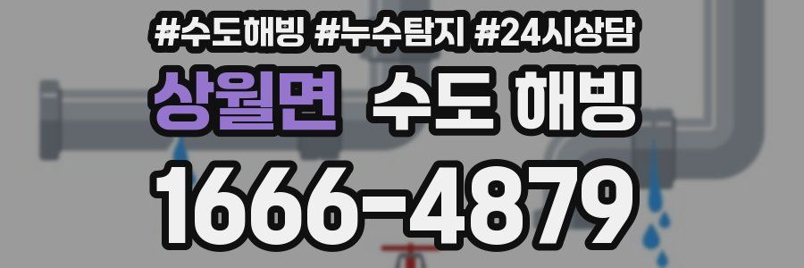 상월면 수도 해빙