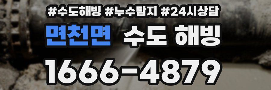 면천면 수도 해빙