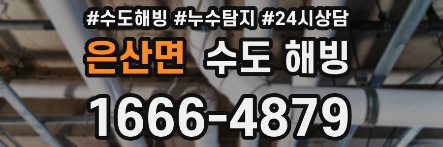 은산면 수도 해빙