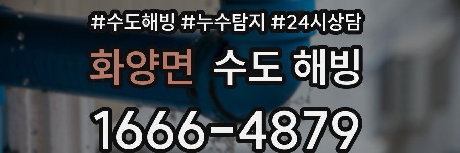 화양면 수도 해빙