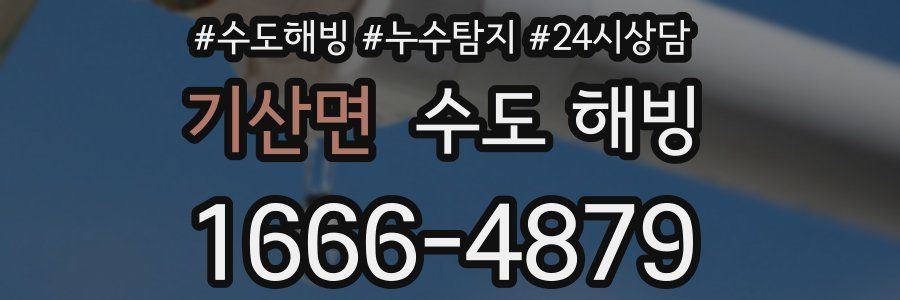 기산면 수도 해빙