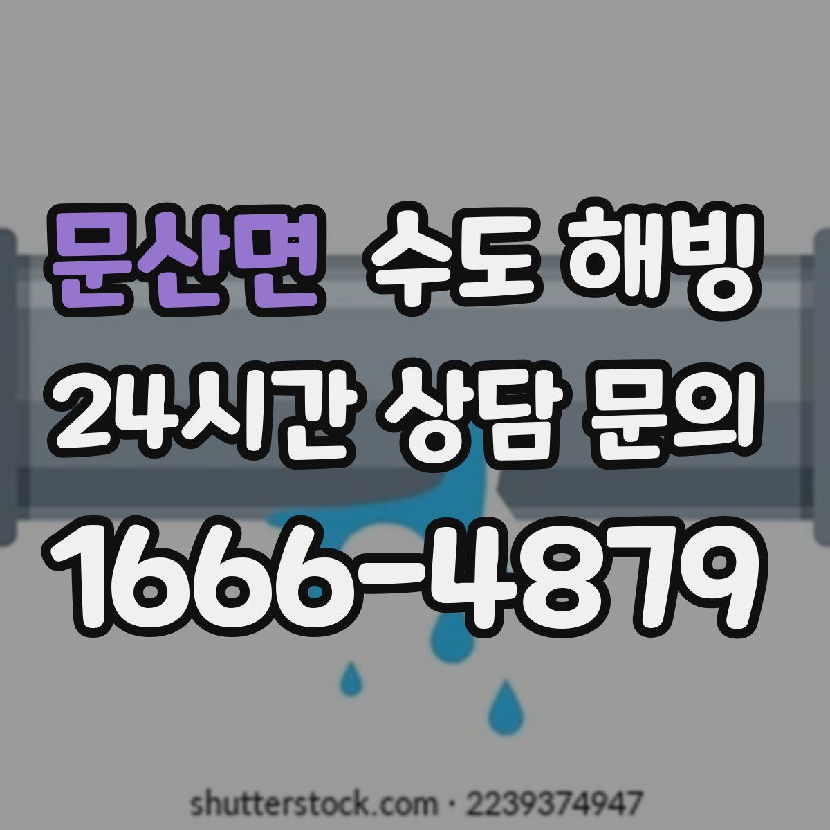 문산면 수도 해빙