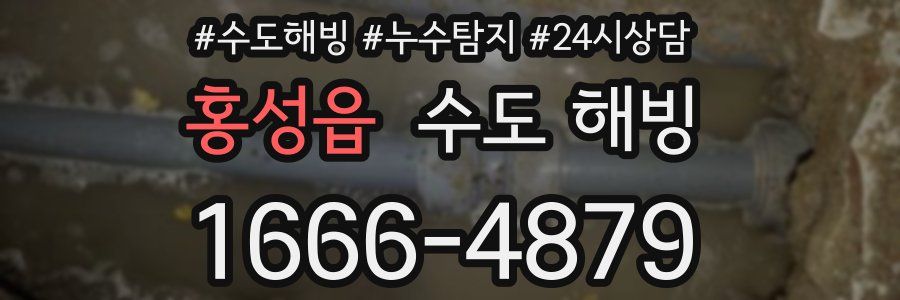 홍성읍 수도 해빙