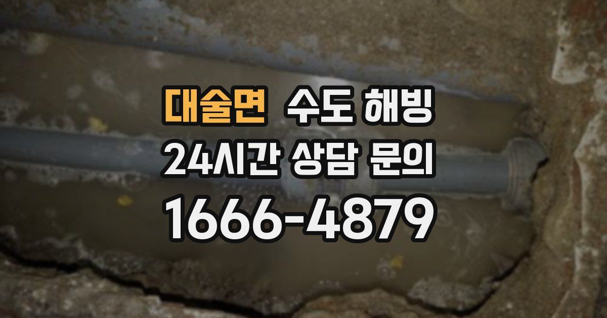 대술면 수도 해빙