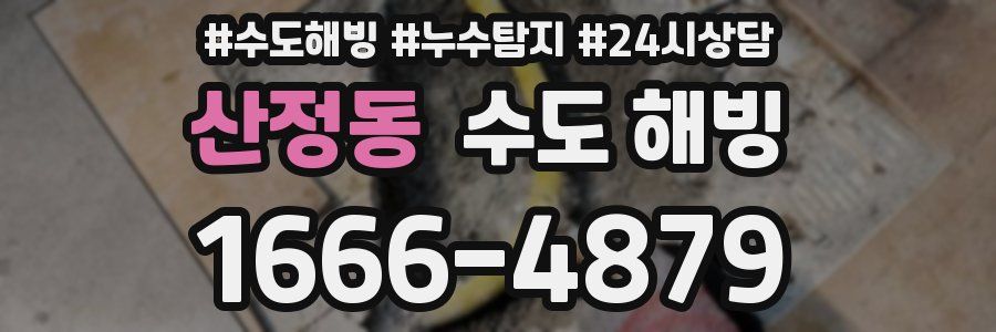 산정동 수도 해빙