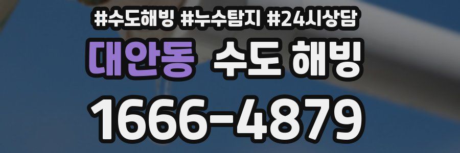 대안동 수도 해빙