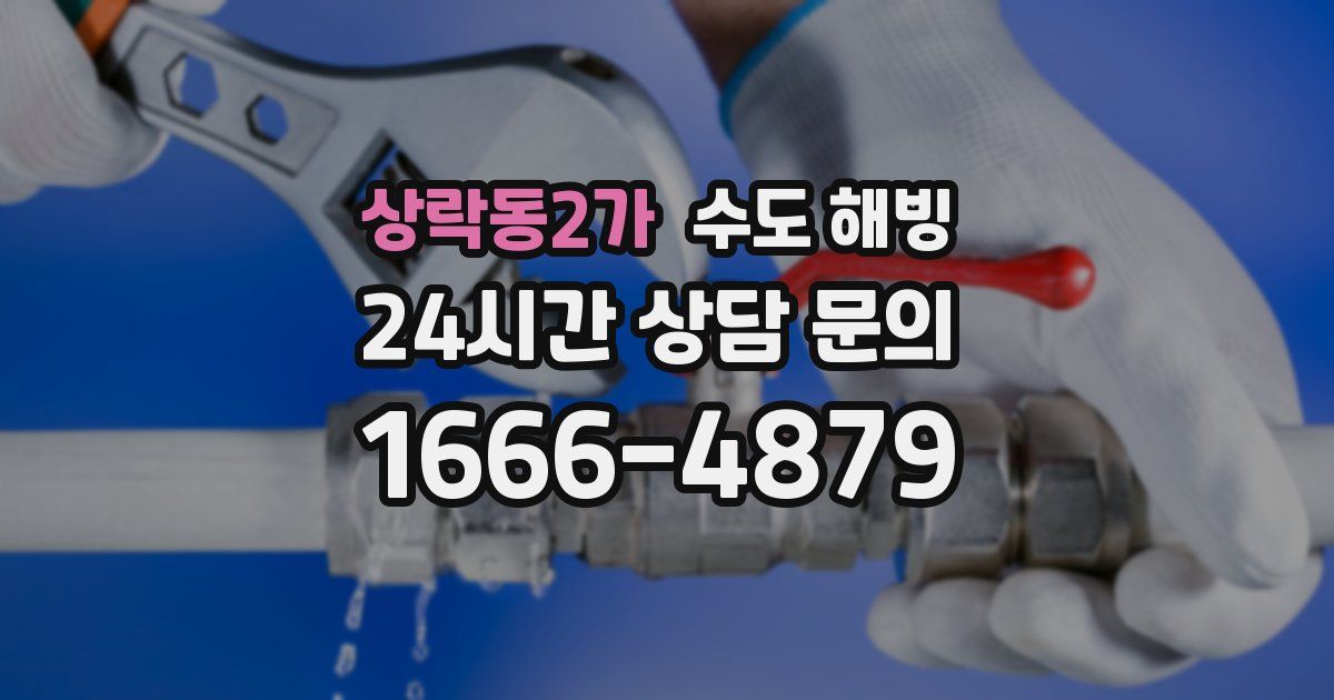 상락동2가 수도 해빙