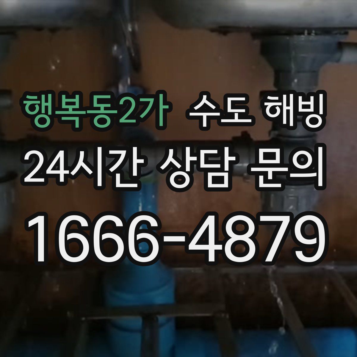 행복동2가 수도 해빙