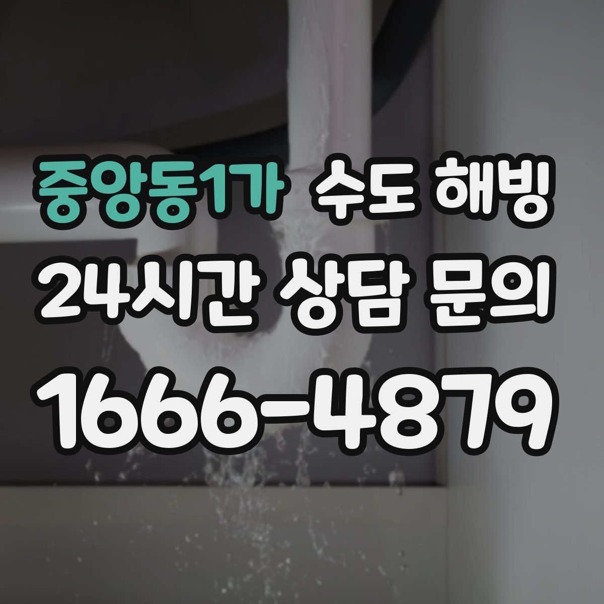 중앙동1가 수도 해빙