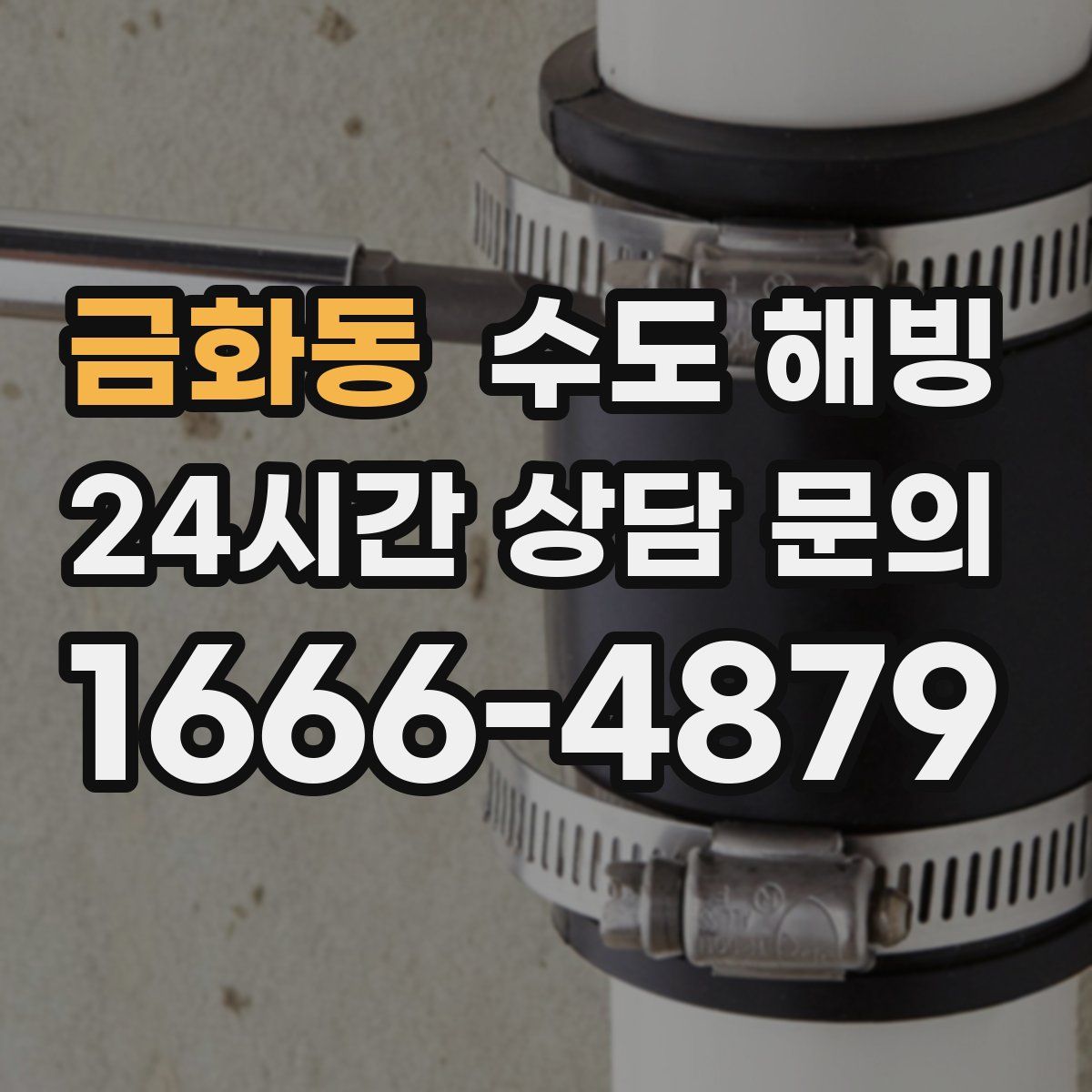 금화동 수도 해빙