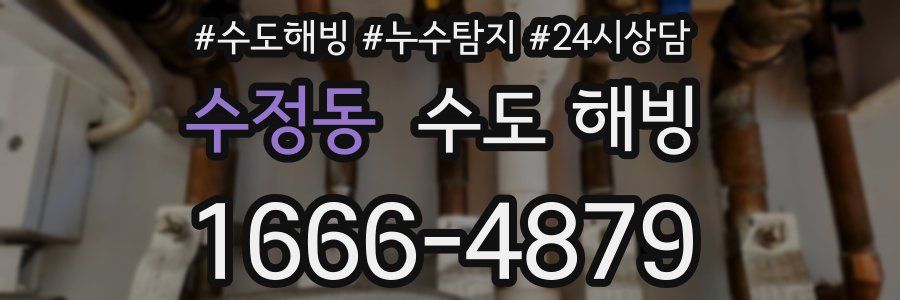 수정동 수도 해빙