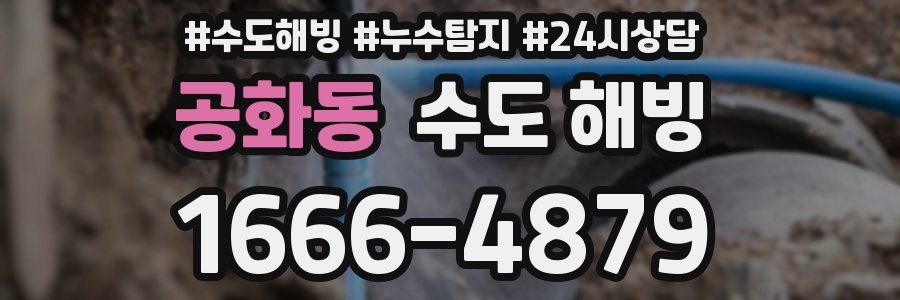 공화동 수도 해빙
