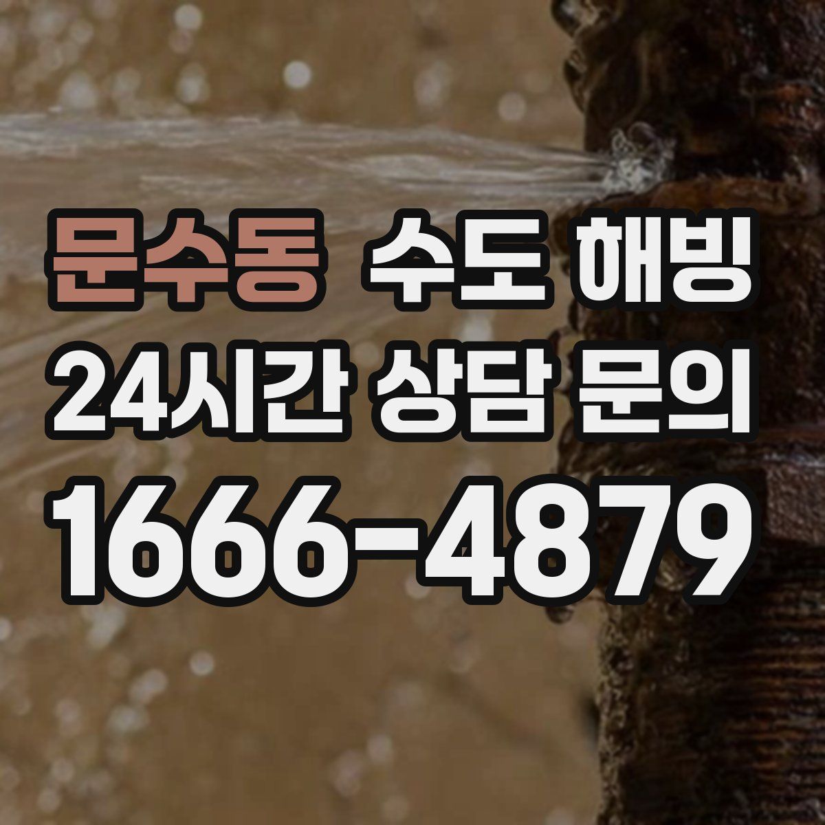 문수동 수도 해빙