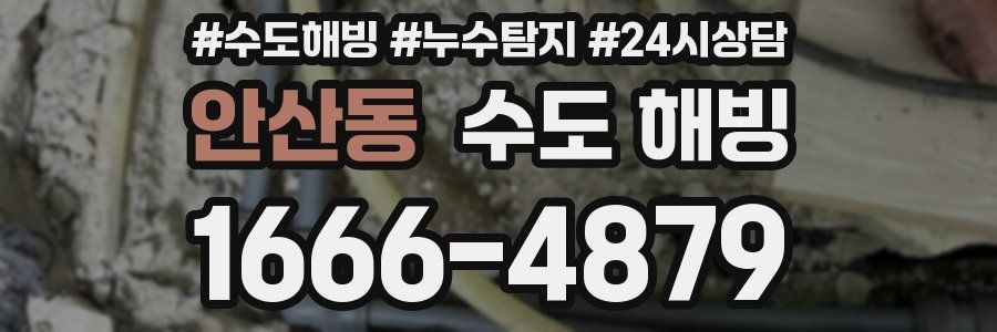 안산동 수도 해빙