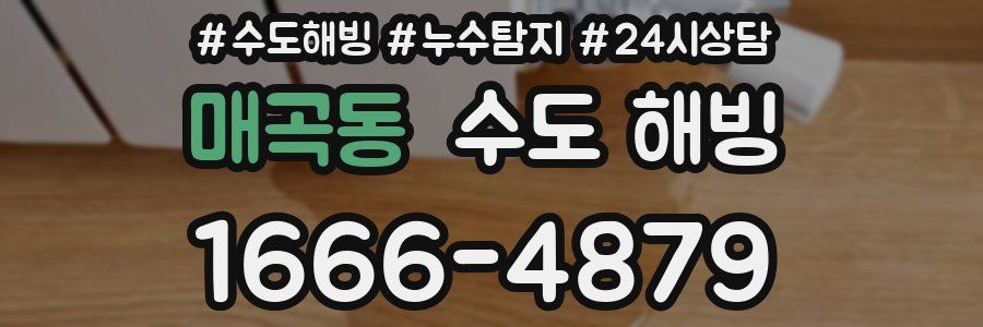 매곡동 수도 해빙