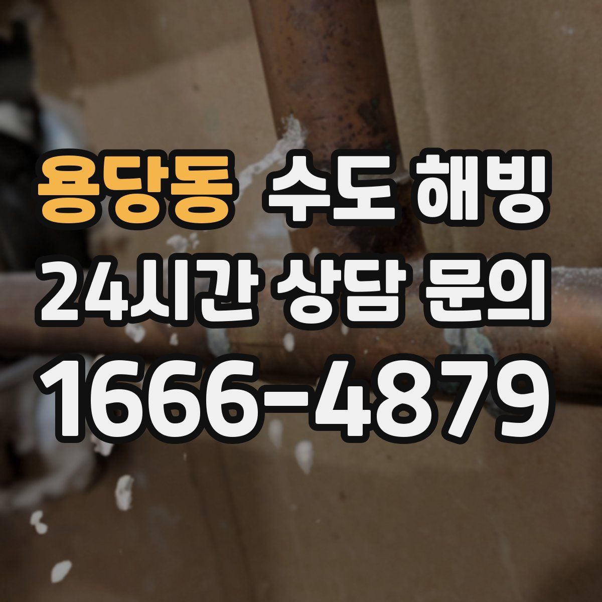 용당동 수도 해빙