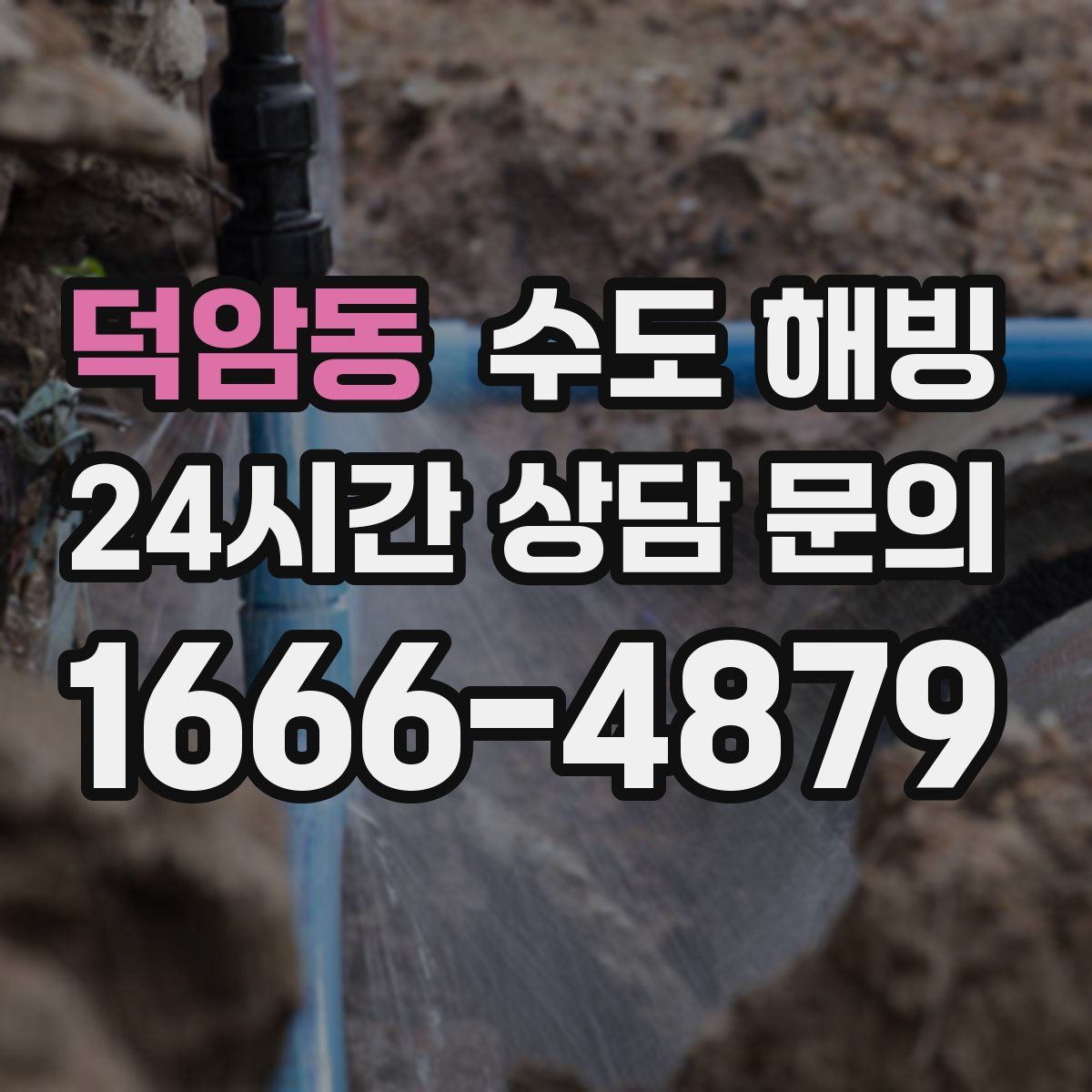 덕암동 수도 해빙