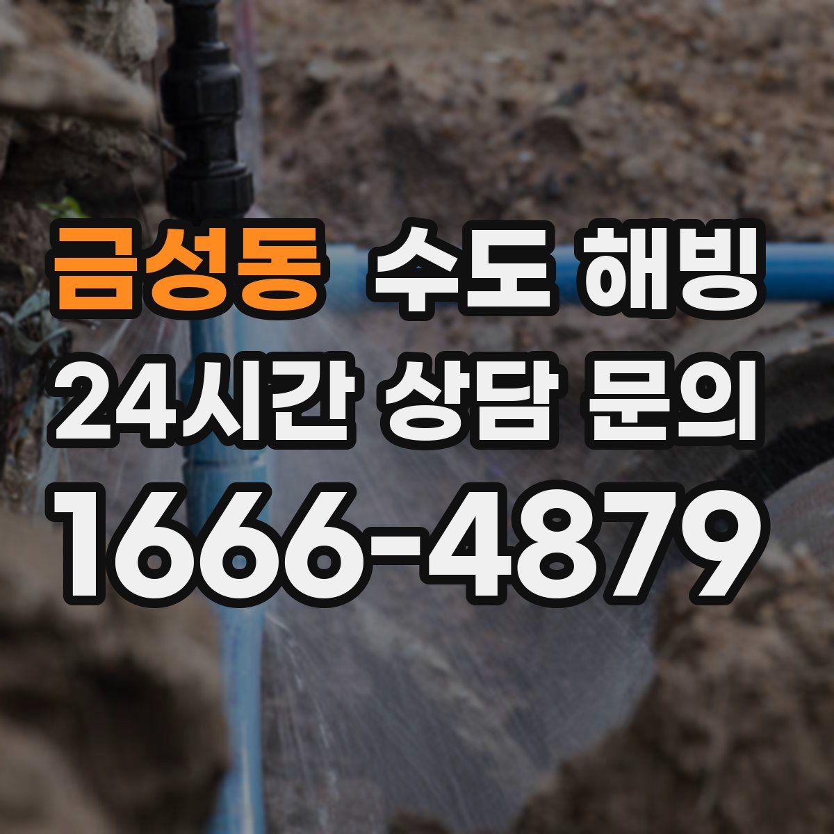 금성동 수도 해빙