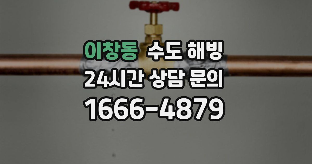 이창동 수도 해빙