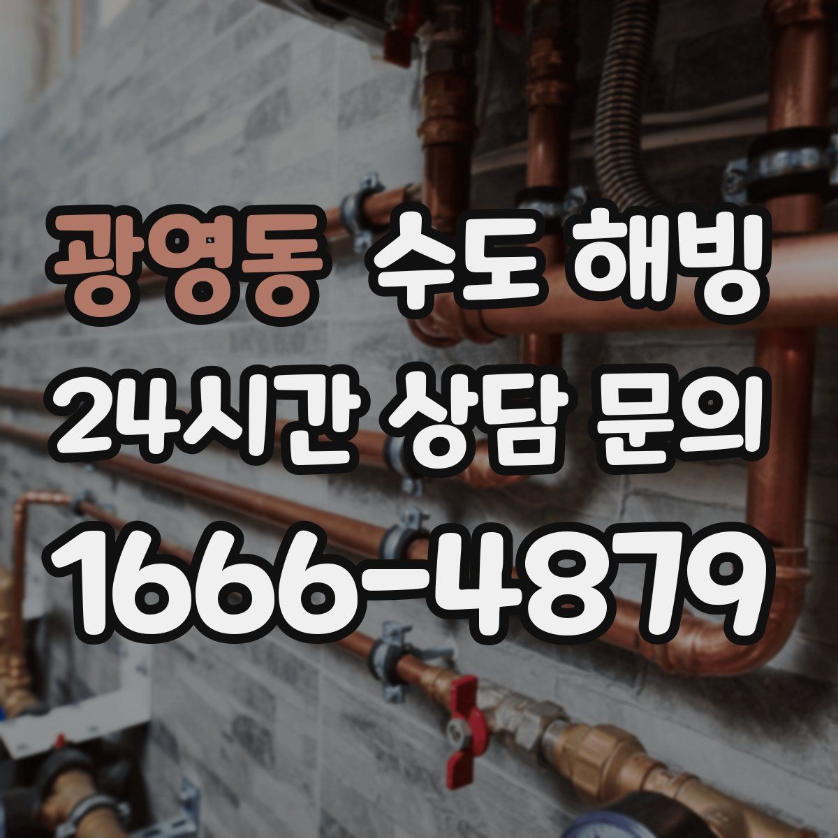 광영동 수도 해빙