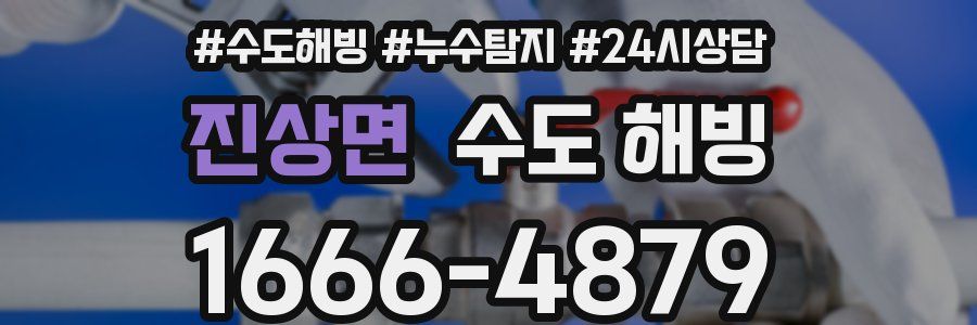 진상면 수도 해빙