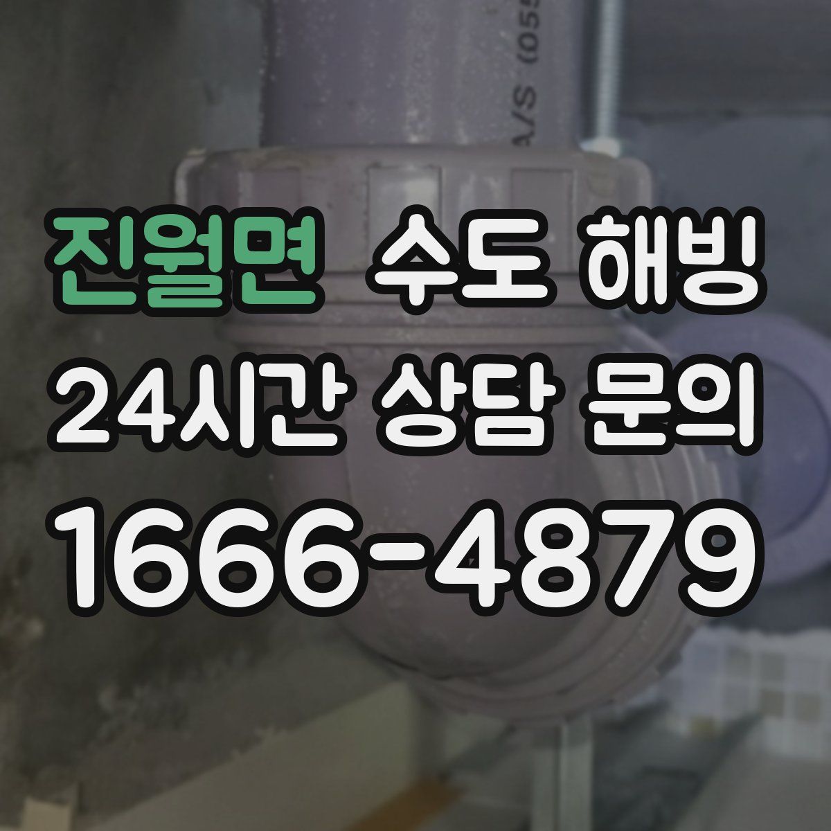 진월면 수도 해빙