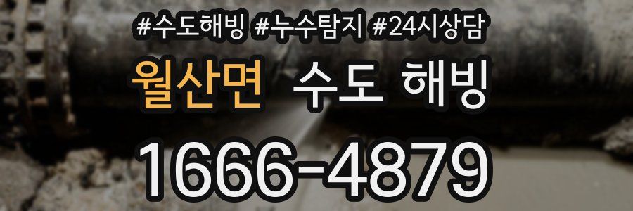 월산면 수도 해빙