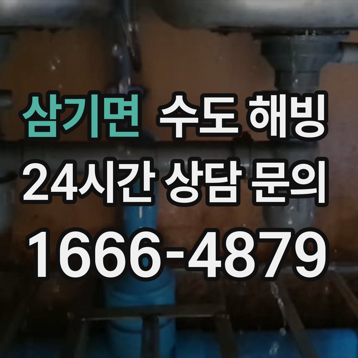 삼기면 수도 해빙