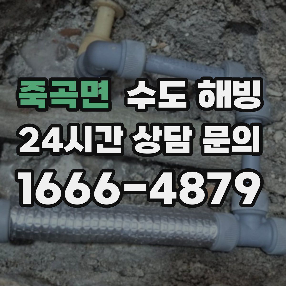 죽곡면 수도 해빙