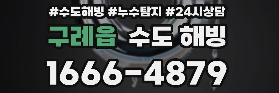 구례읍 수도 해빙