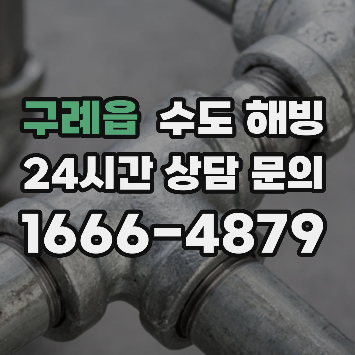 구례읍 수도 해빙