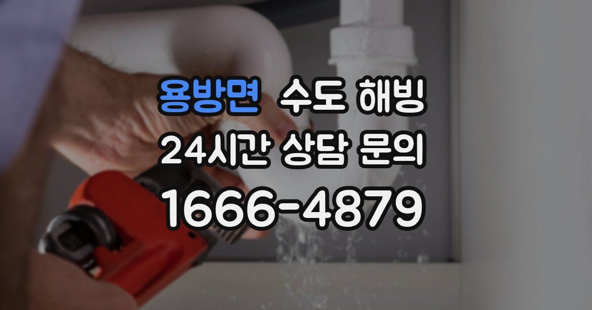 용방면 수도 해빙