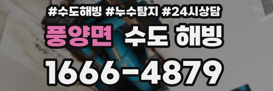 풍양면 수도 해빙