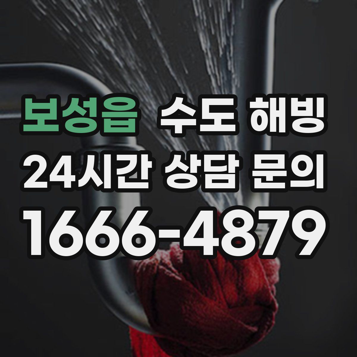 보성읍 수도 해빙
