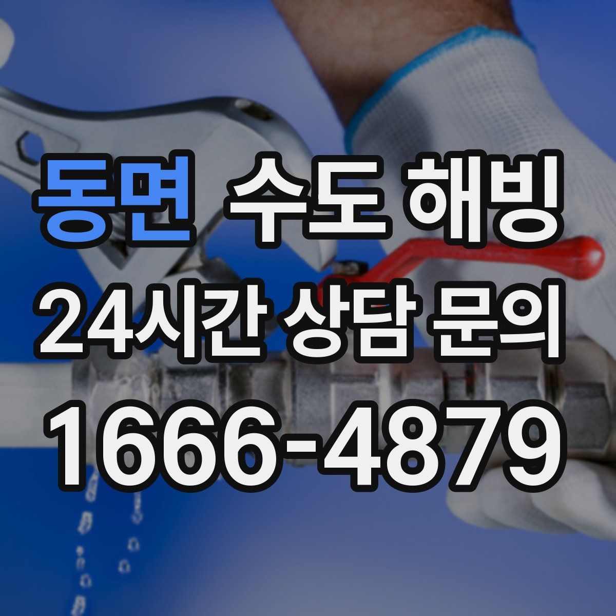 동면 수도 해빙