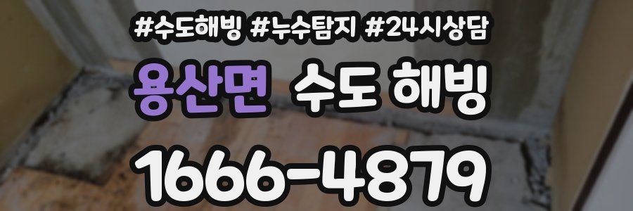용산면 수도 해빙