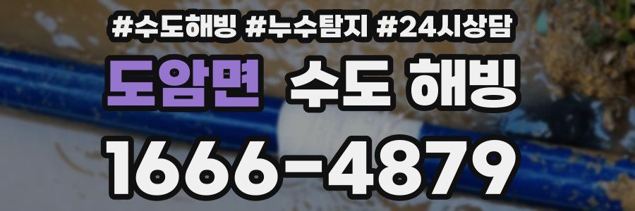 도암면 수도 해빙